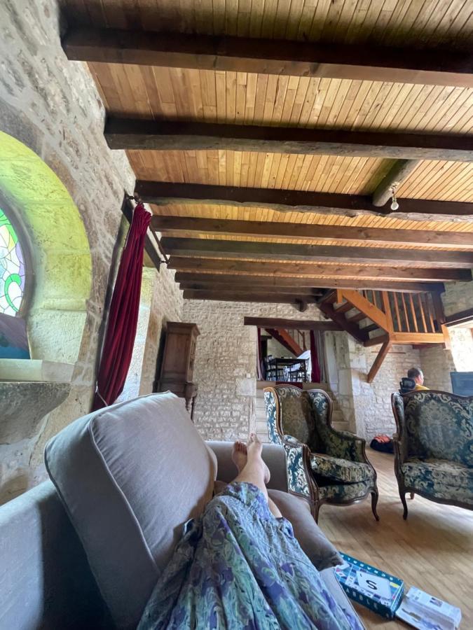 Вилла Domaine Du Bonheur En Pierre Avec Piscine, Proche Sarlat Carlux Экстерьер фото