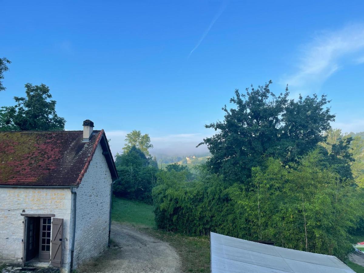 Вилла Domaine Du Bonheur En Pierre Avec Piscine, Proche Sarlat Carlux Экстерьер фото