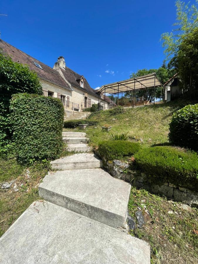 Вилла Domaine Du Bonheur En Pierre Avec Piscine, Proche Sarlat Carlux Экстерьер фото