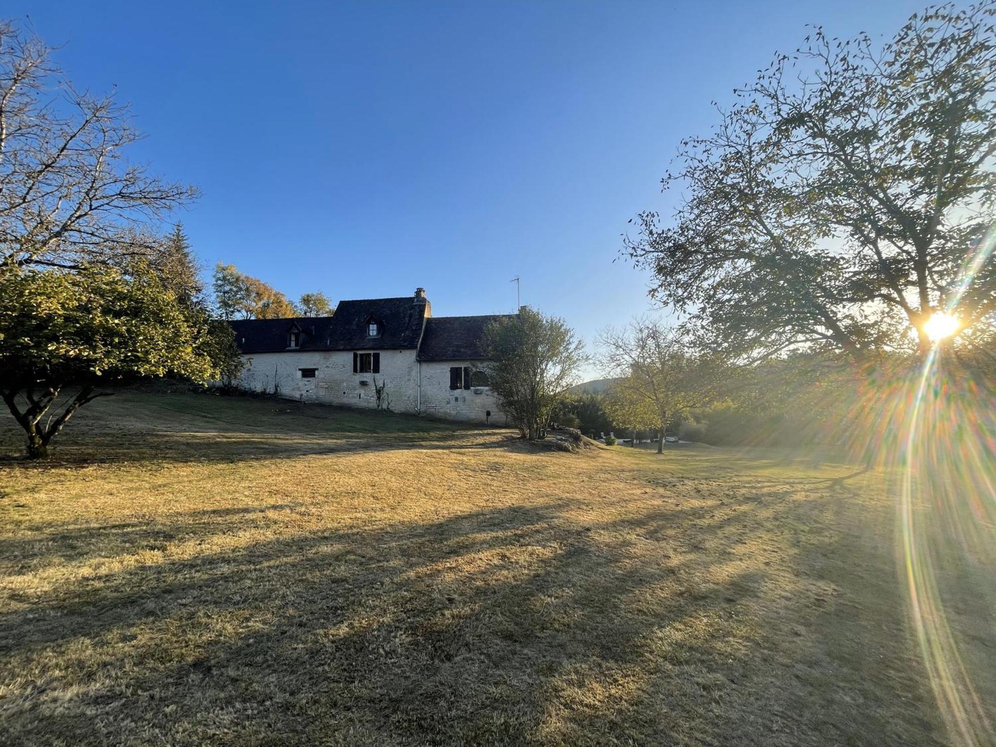 Вилла Domaine Du Bonheur En Pierre Avec Piscine, Proche Sarlat Carlux Экстерьер фото